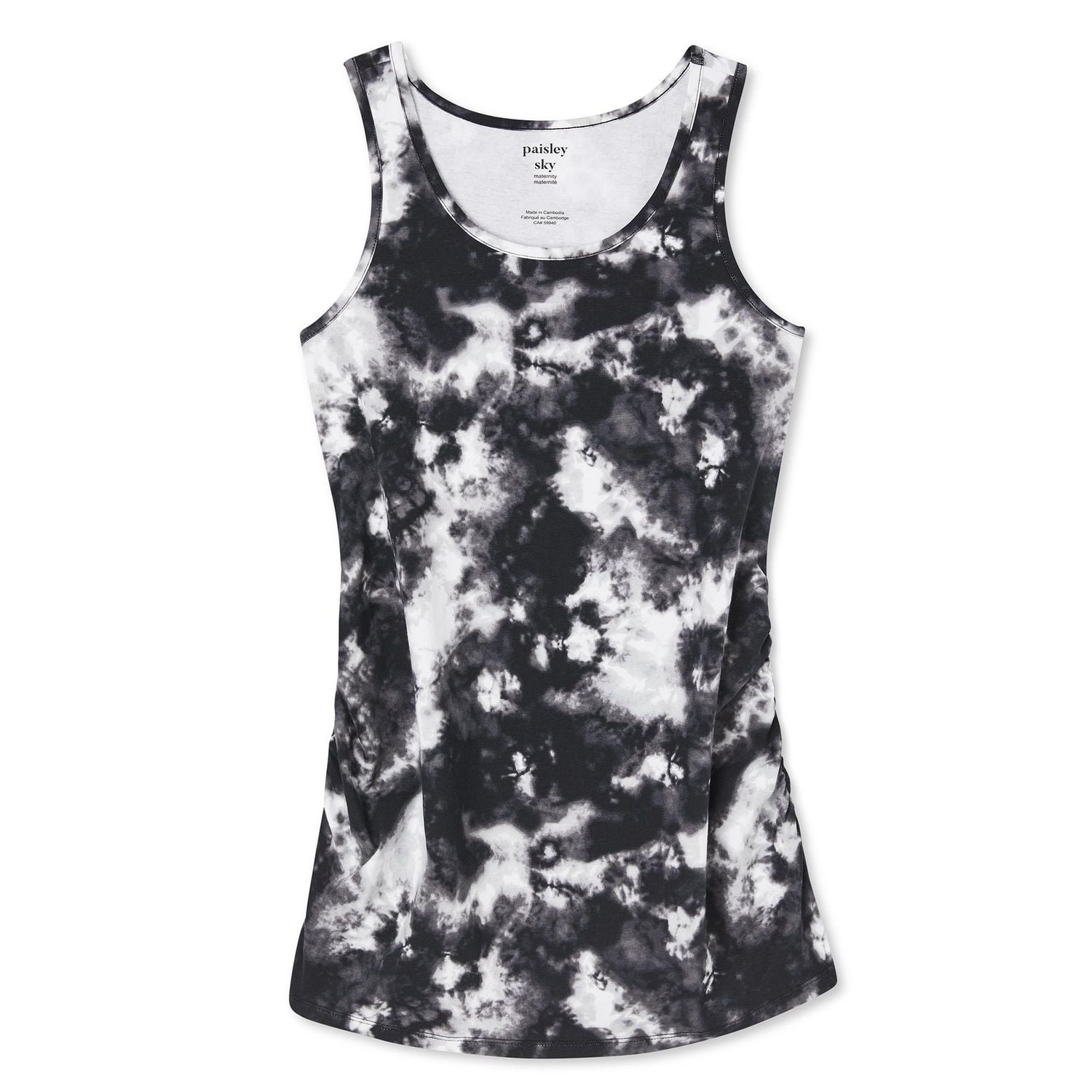 Paisley Sky Maternity Jersey Tank