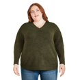 thumbnail image 1 of George Plus Women's V-Neckline Sweater, 1 of 6