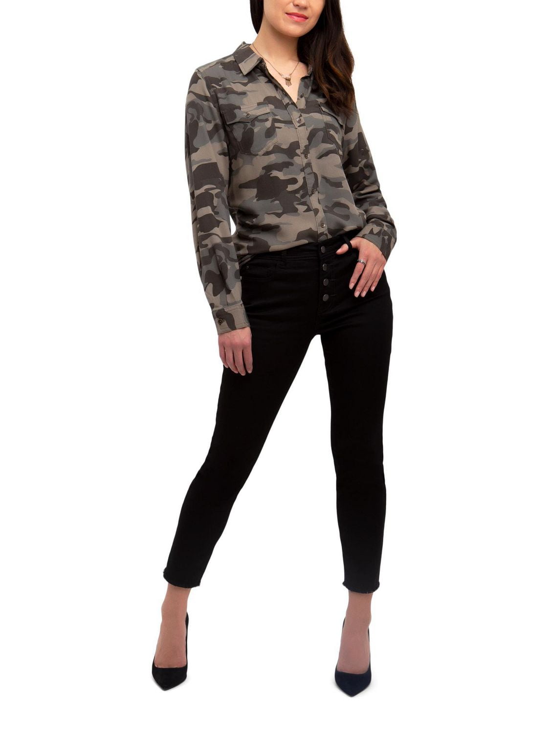 Jordache Women's Camo Shirt