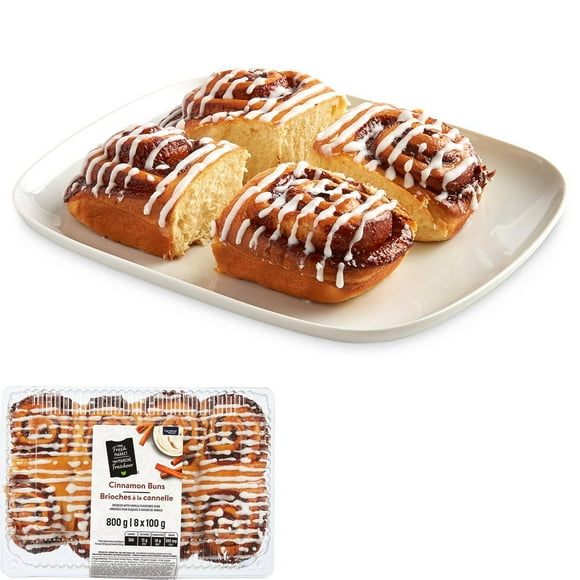 Your Fresh Market Cinnamon Buns, 8 x 100 g, 800 g total
