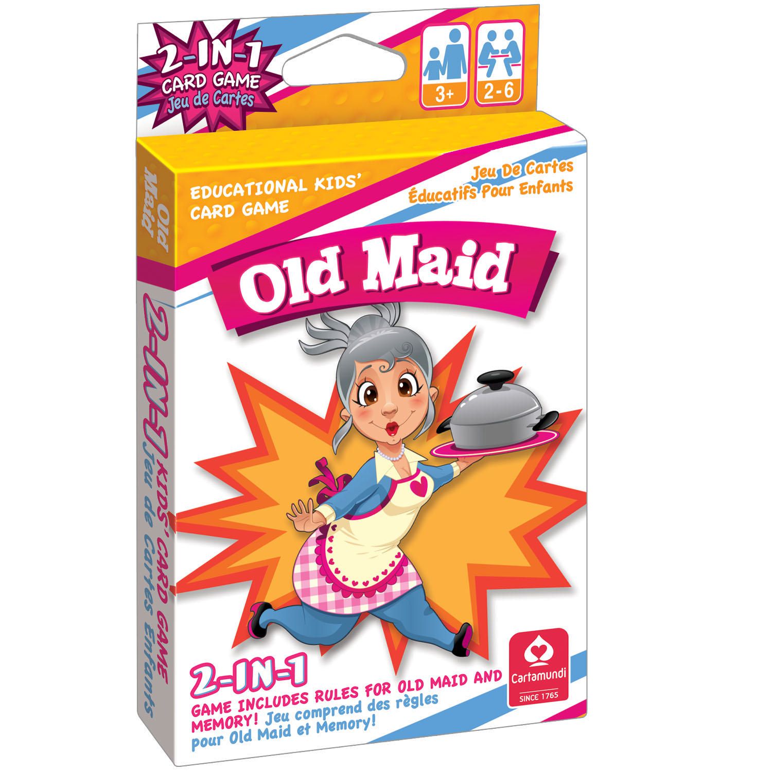 Cartamundi Old Maid 2in1 Card Game Walmart Canada