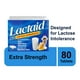 LACTAID® Extra fort, comprimés, 80 unités Aidez à prévenir les symptômes incommodants de l'intolérance au lactose avec les comprimés LACTAID® Extra fort. – image 1 sur 6