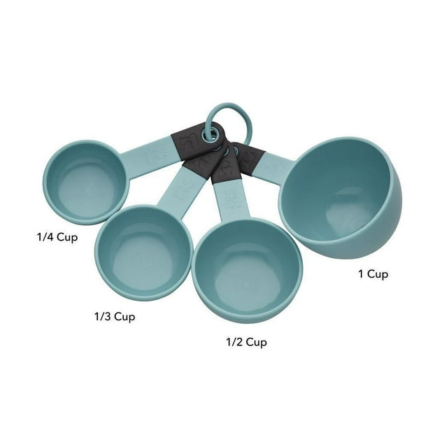 KitchenAid Universal Measuring Cup and Spoon Set, 9 Piece, Aqua Sky —  CHIMIYA