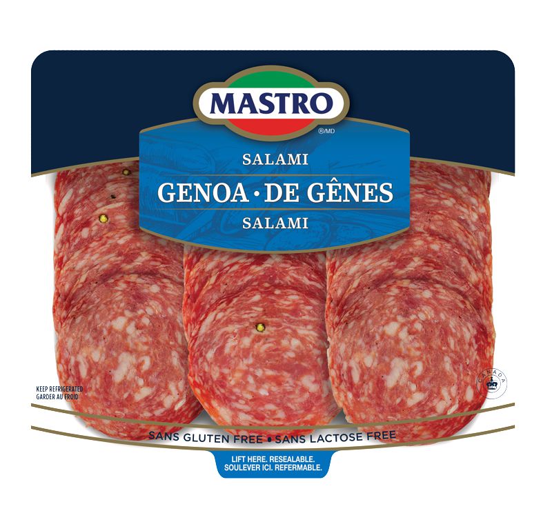 Salami de Gênes tranché Mastro 375g