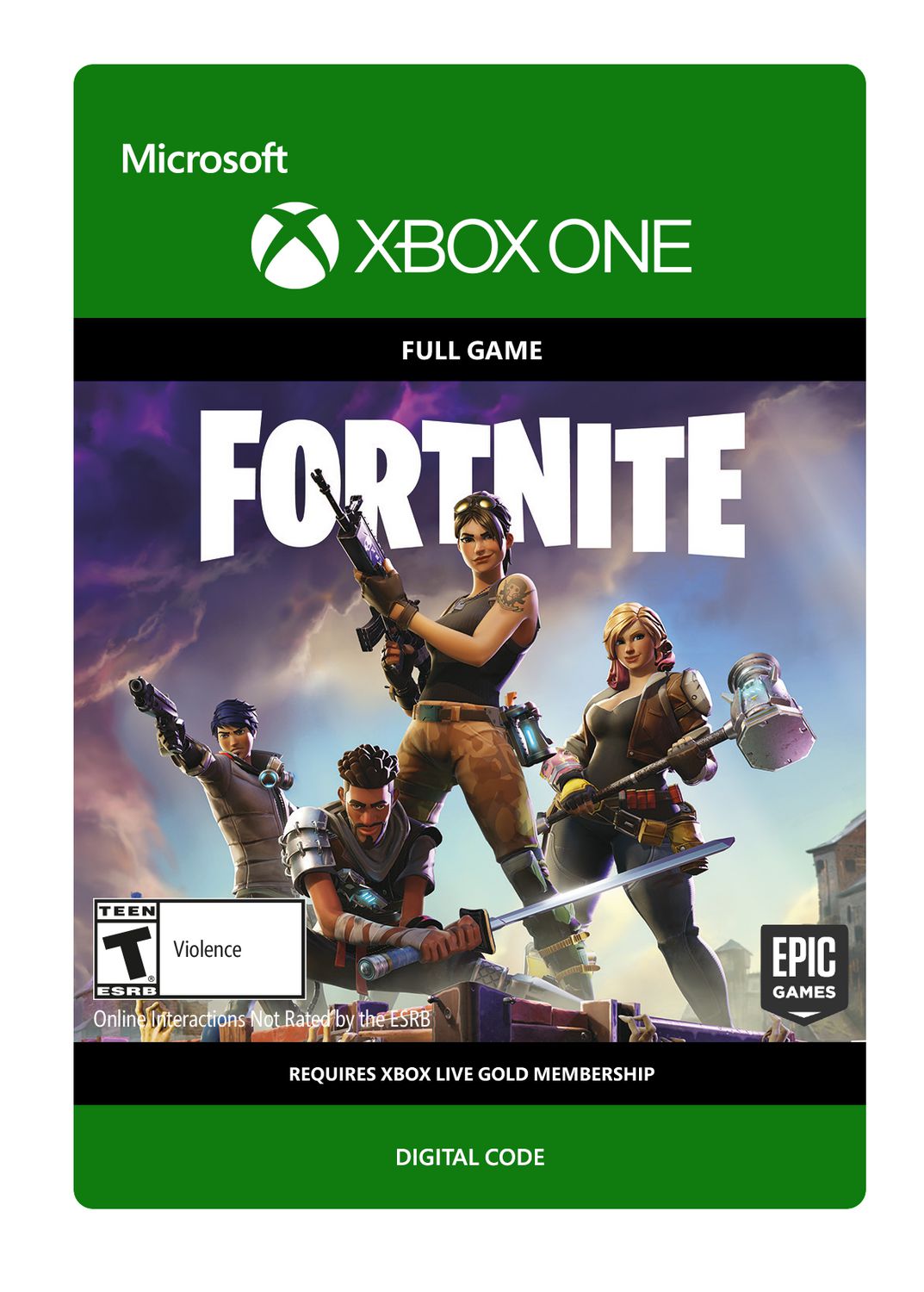 Xbox One Fortnite Deluxe Founder S Pack Digital Download