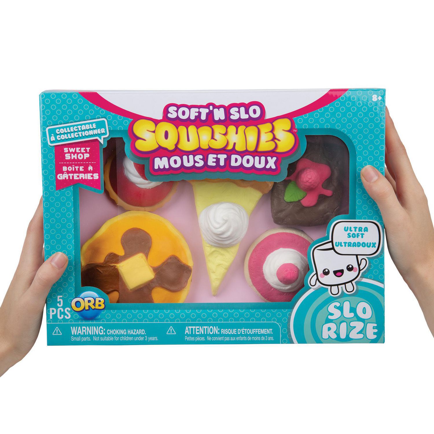 Orb Soft N Slo Squishes 12 Pk Limited Collectors Edition Stress Toys 