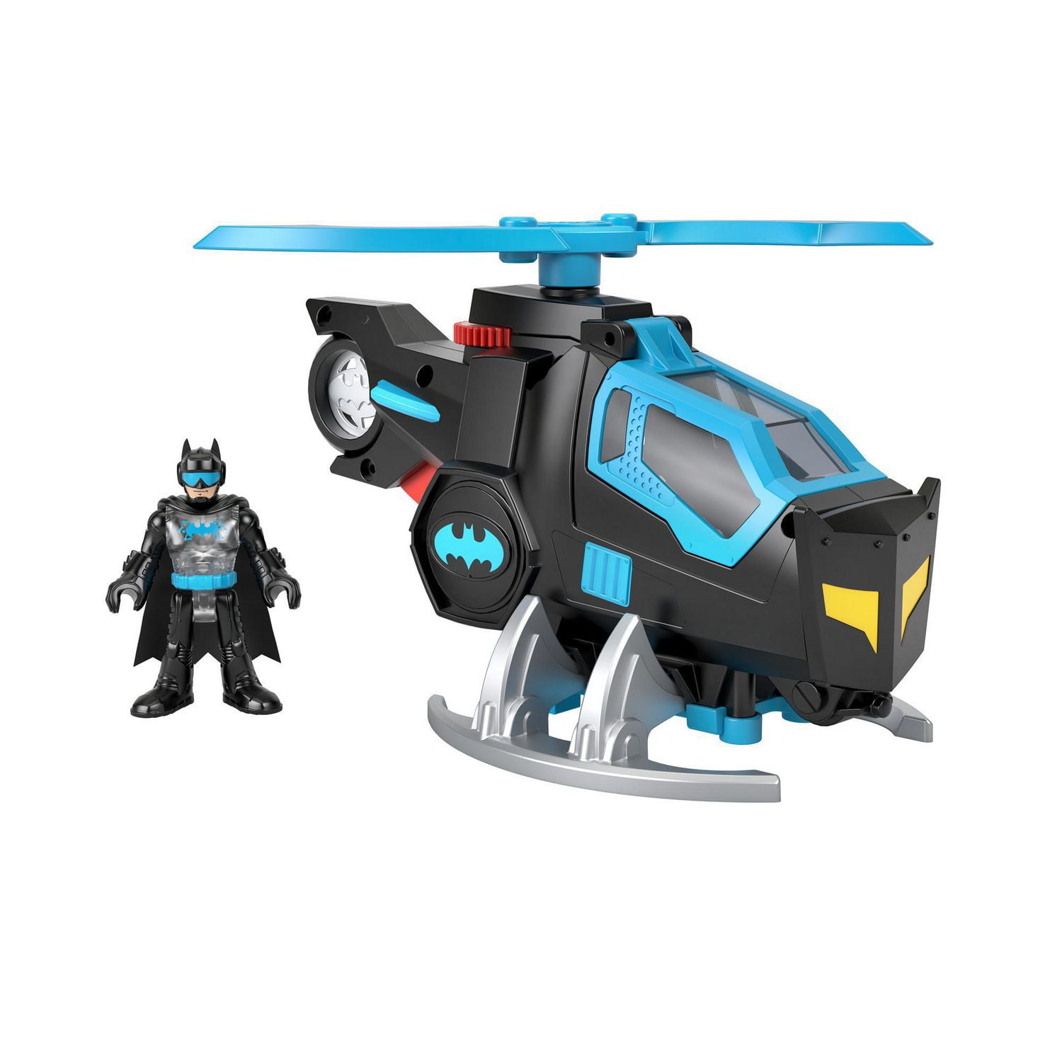 Imaginext DC Super Friends Batman Toy Helicopter and Figure for Kids Bat Tech Batcopter Walmart