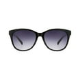thumbnail image 2 of Time & Tru Women's Black Polarized Cat Eye Sunglasses, 2 of 3