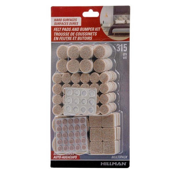 315PC SELFADHESIVE FELT PADS, 315P VALUE FELT Walmart.ca