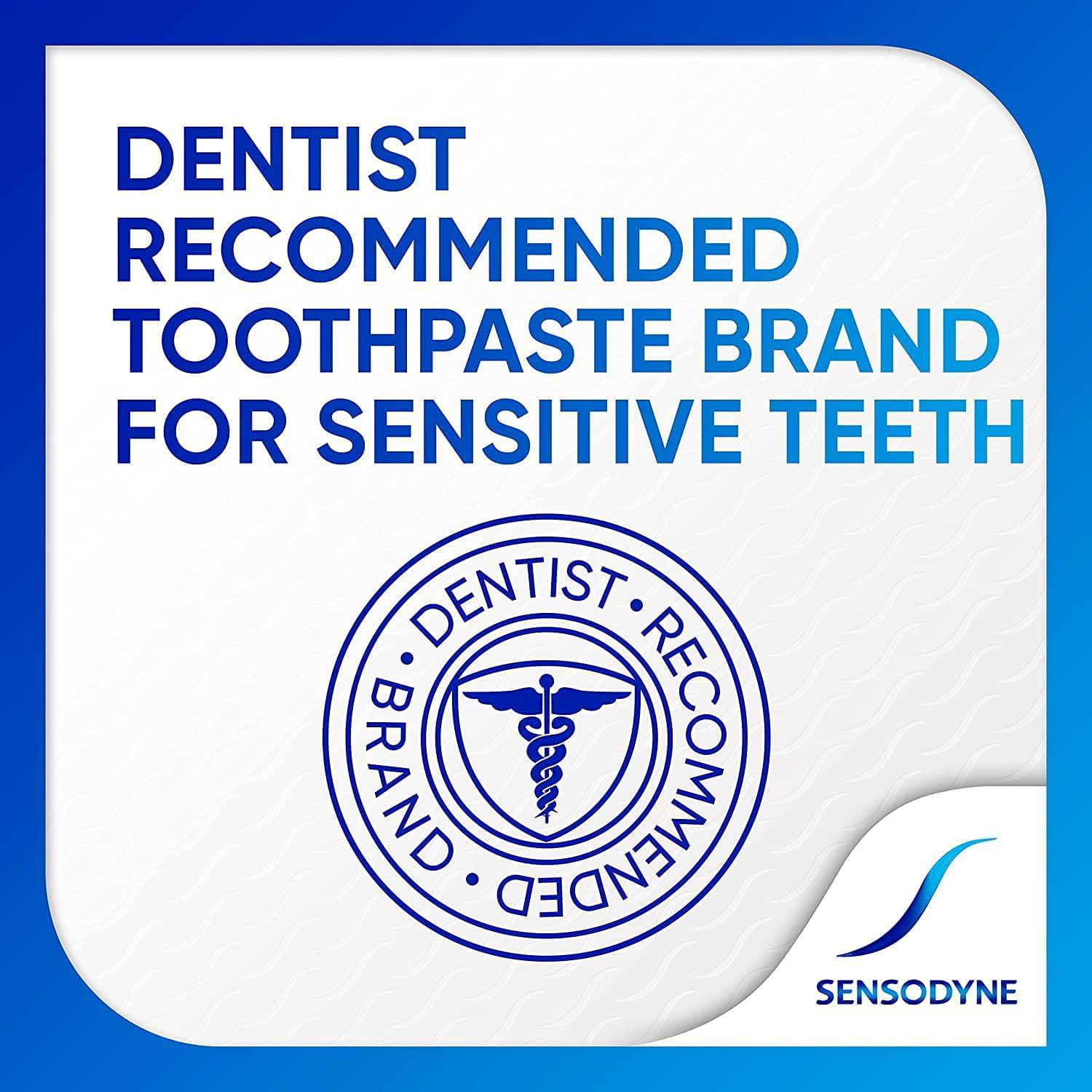 Sensodyne Deep Clean Daily Toothpaste for Sensitive Teeth, Mint