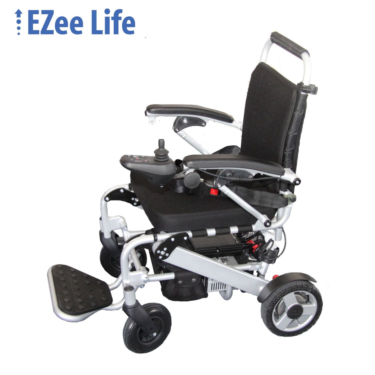 Transportable electric clearance wheelchair