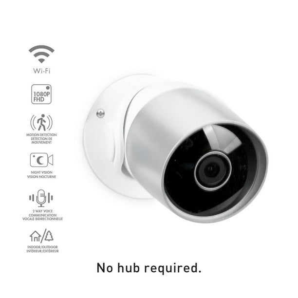 Caméra Surveillance WiFi Intérieure, 360° Caméra sans Fil 3MP pour Bébé/Animal/Maison,  AI Détection