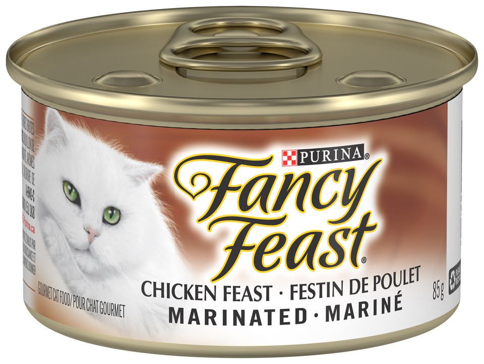 Fancy Feast Marinated Chicken, Wet Cat Food 85g Walmart Canada