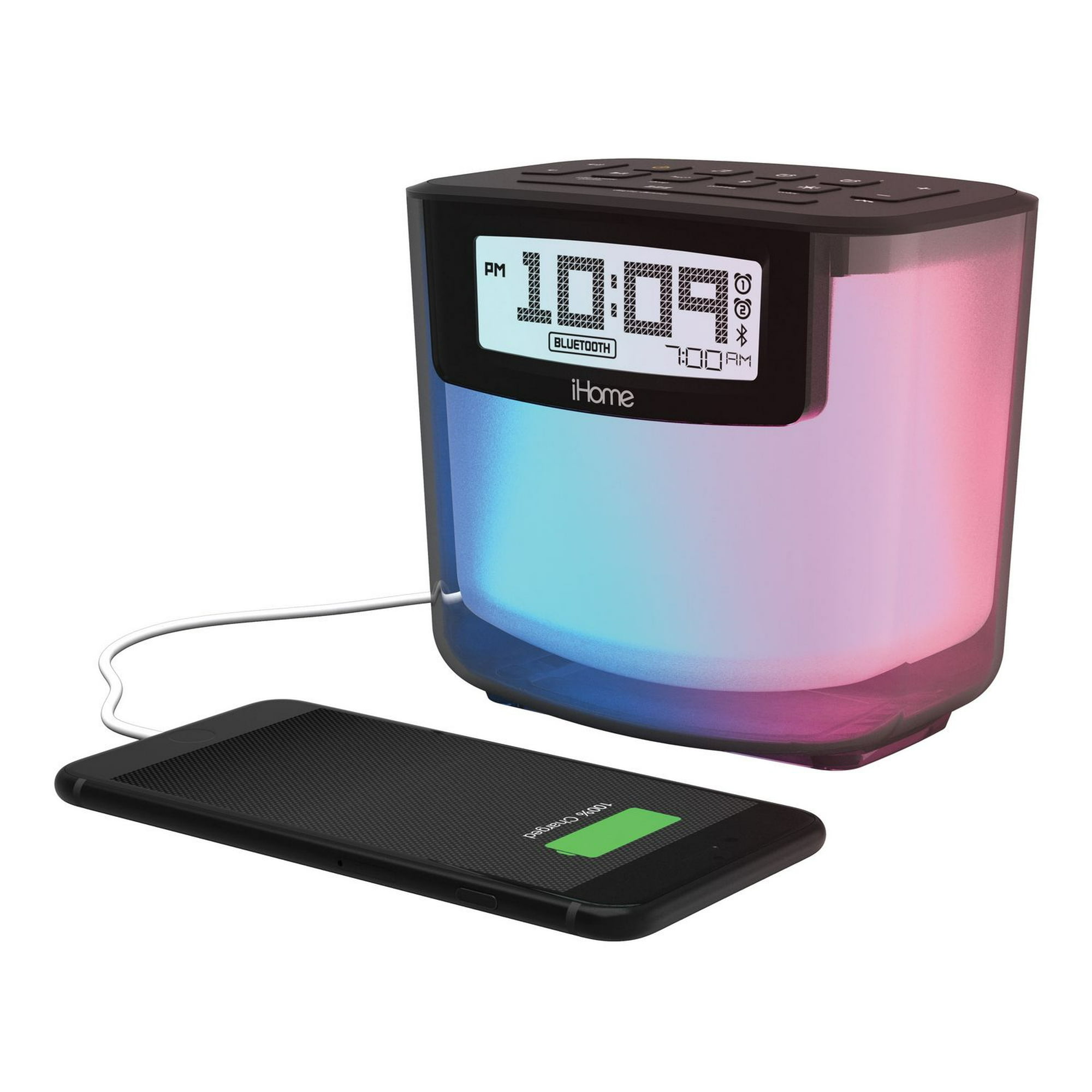 Ihome Alarm Clock Radio Ihome Color IHome IBT297 Bluetooth Color