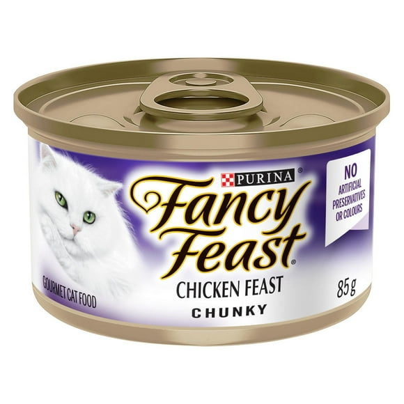 Fancy Feast Chunky Chicken, Wet Cat Food 85g, 85g