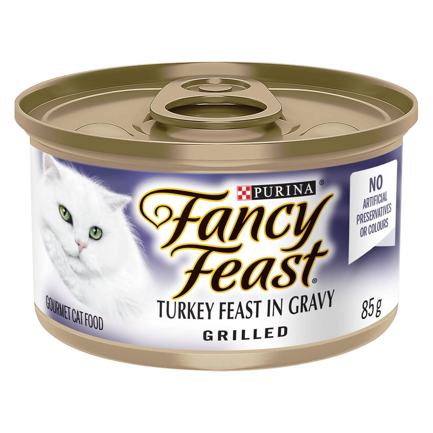 Fancy Feast Grilled Turkey Feast in Gravy Wet Cat Food Walmart Canada