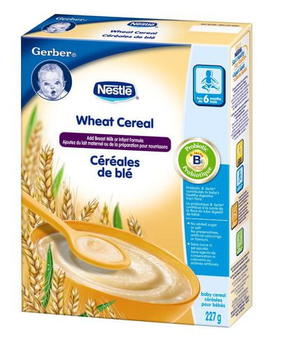 GERBER® Cereal Wheat Standard | Walmart Canada