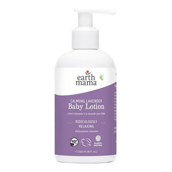 Earth Mama Calming Lavender Baby Lotion for Bedtime
