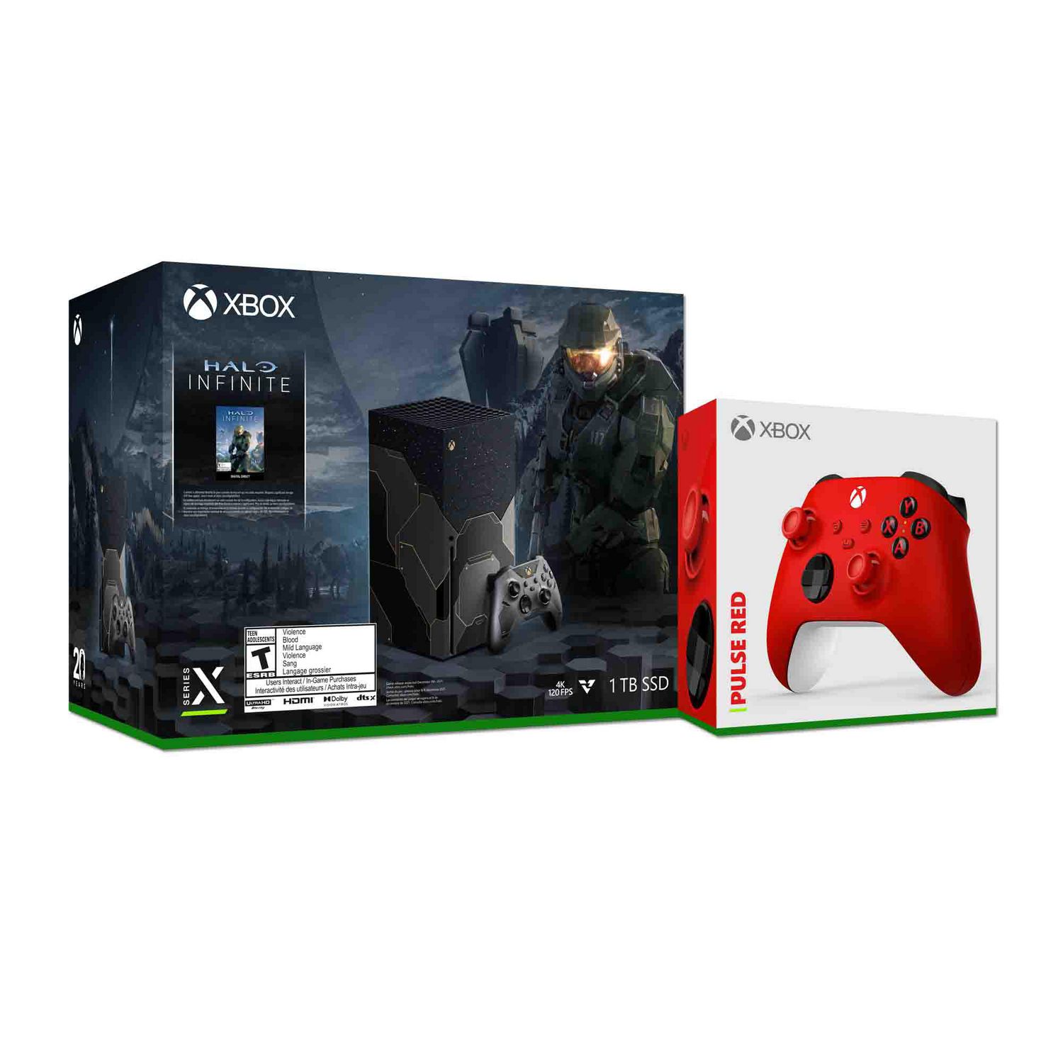 Xbox Elite Wireless Manette Series 2 - Halo Infinite Edition Limitée :  : Jeux vidéo
