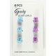 Goody Mini pinces crampon Glam Girls - bleues et violettes – image 1 sur 1