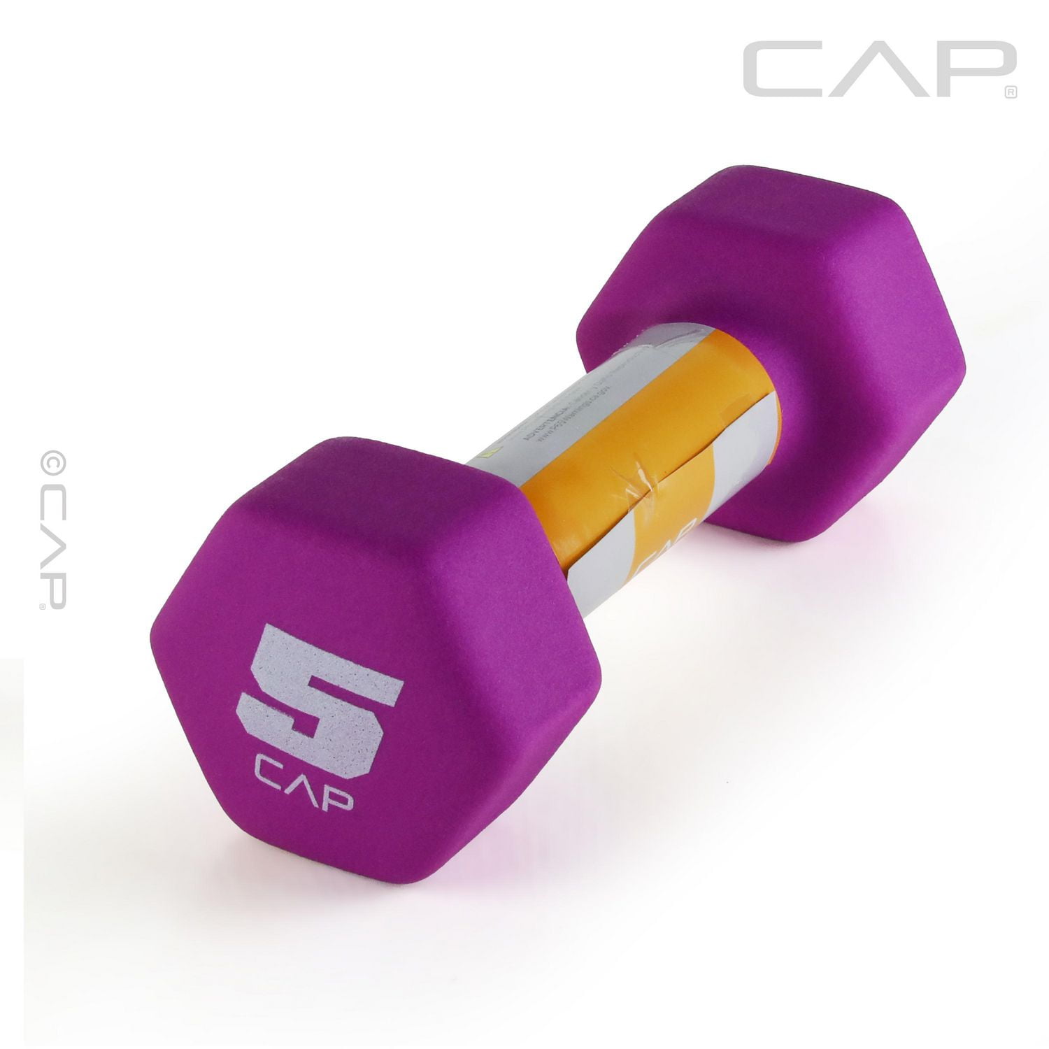 CAP Barbell Neoprene Dumbbell Single 1 15 lbs Walmart