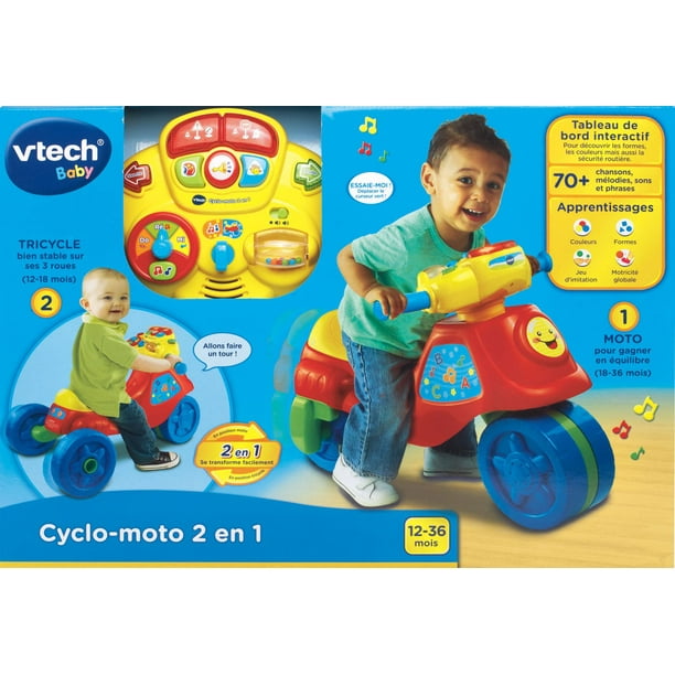 Cyclo-moto 2 en 1 (version francaise), Apprentissage pour enfant