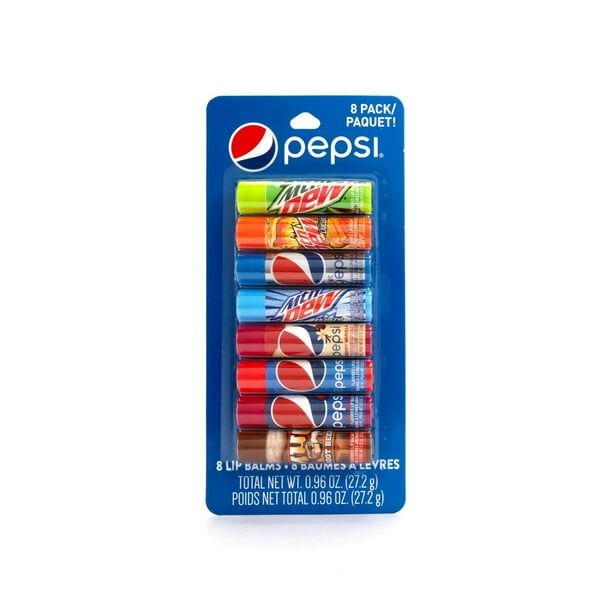 Pepsi 8pk Flavored Lip Balm Walmartca