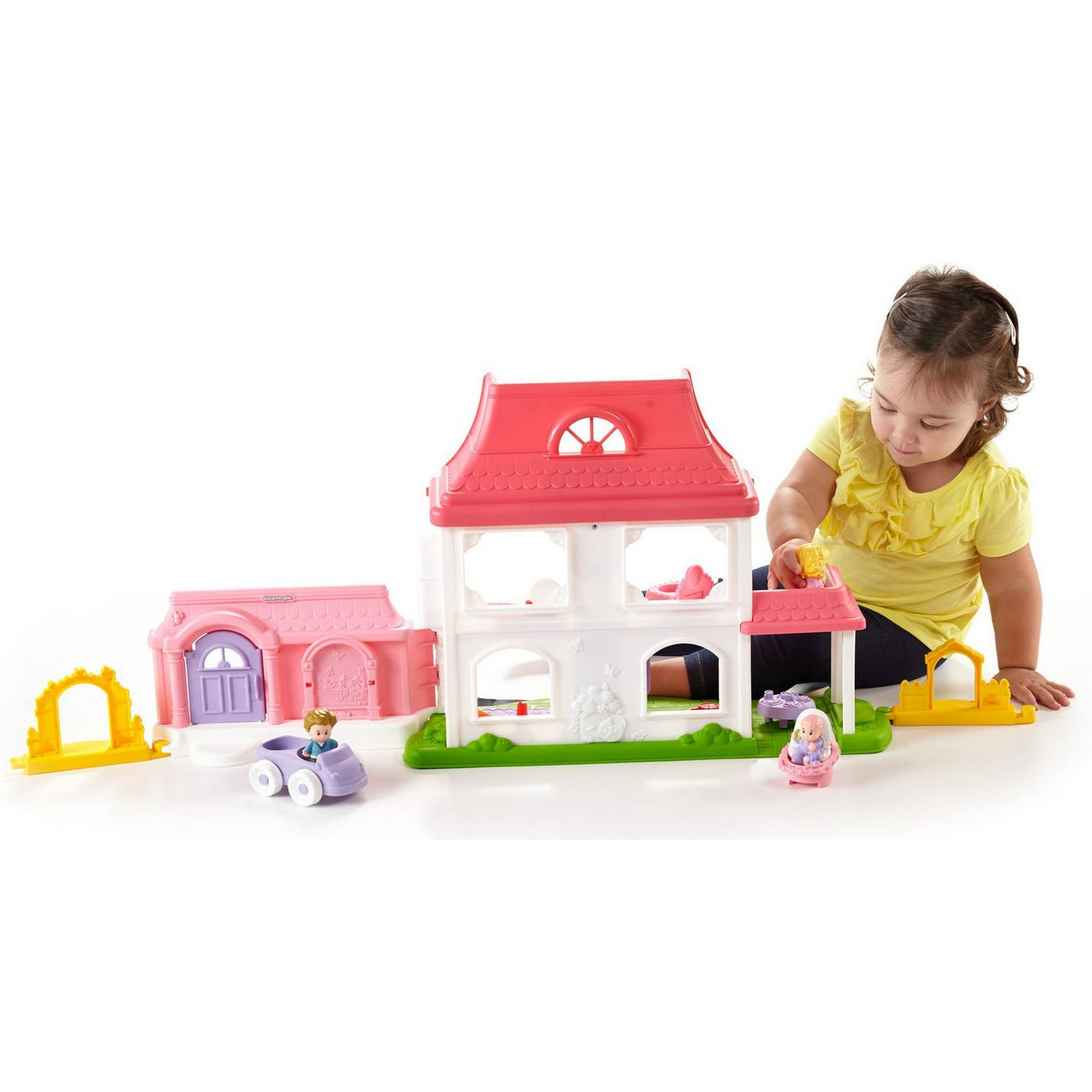 Fisher-Price Little People Happy Sounds Home - English Edition 