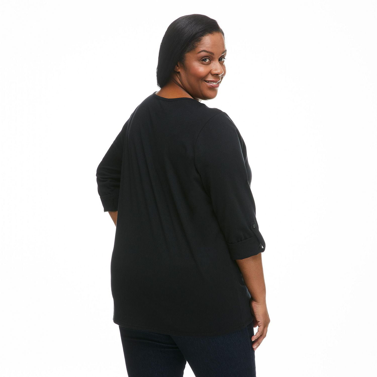 T-shirt des fêtes à manches 3/4 Penmans Plus pour femmes