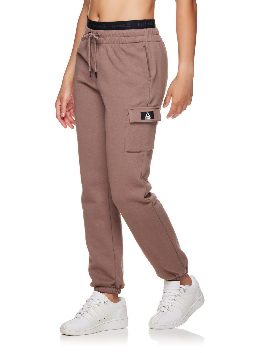 Reebok Pantalon de jogging en polaire Flight pour femme avec poche