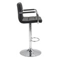 thumbnail image 2 of Zuo Modern Henna Black Bar Chair, 2 of 4