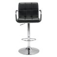 thumbnail image 3 of Zuo Modern Henna Black Bar Chair, 3 of 4