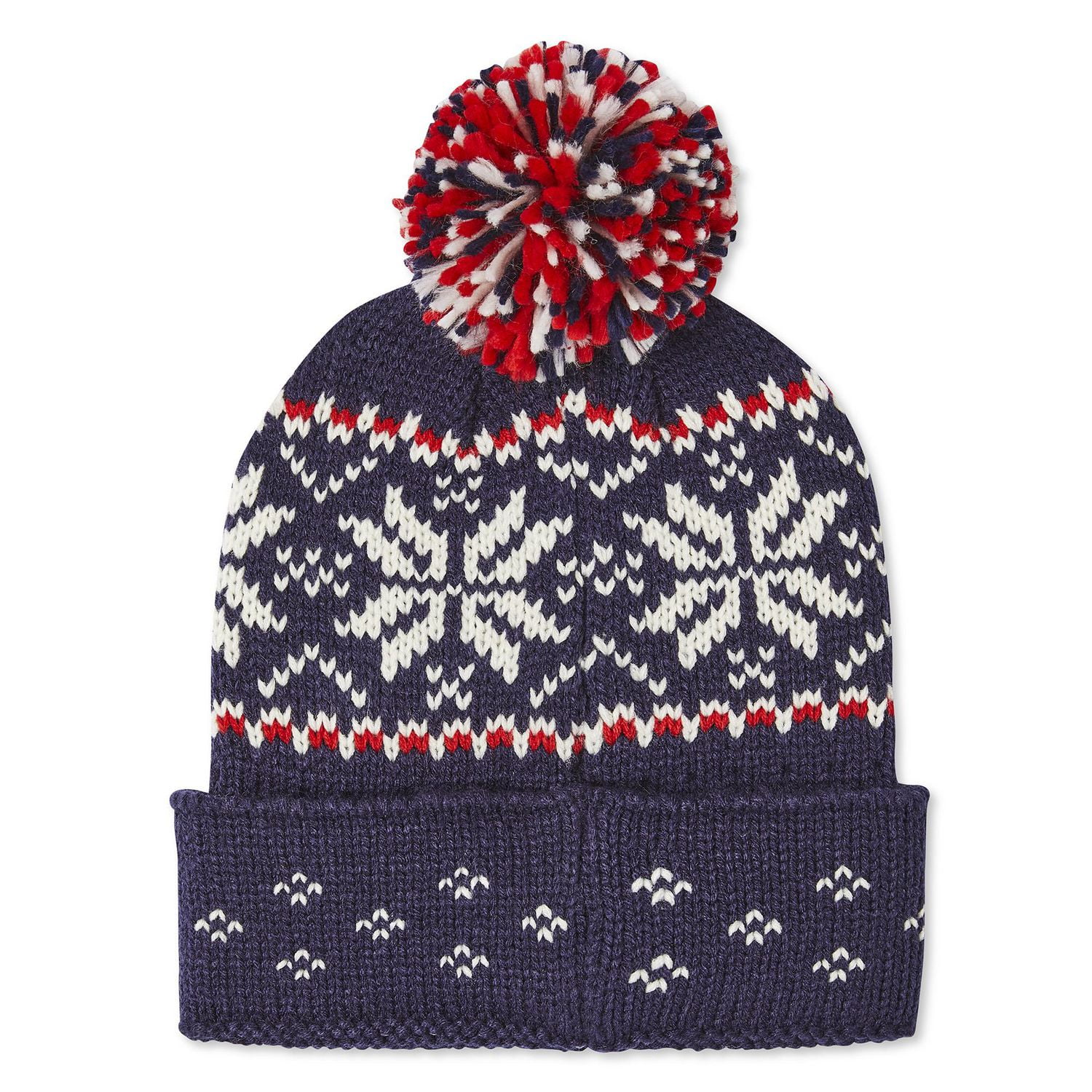 Bonnet en jacquard avec pompon George pour hommes