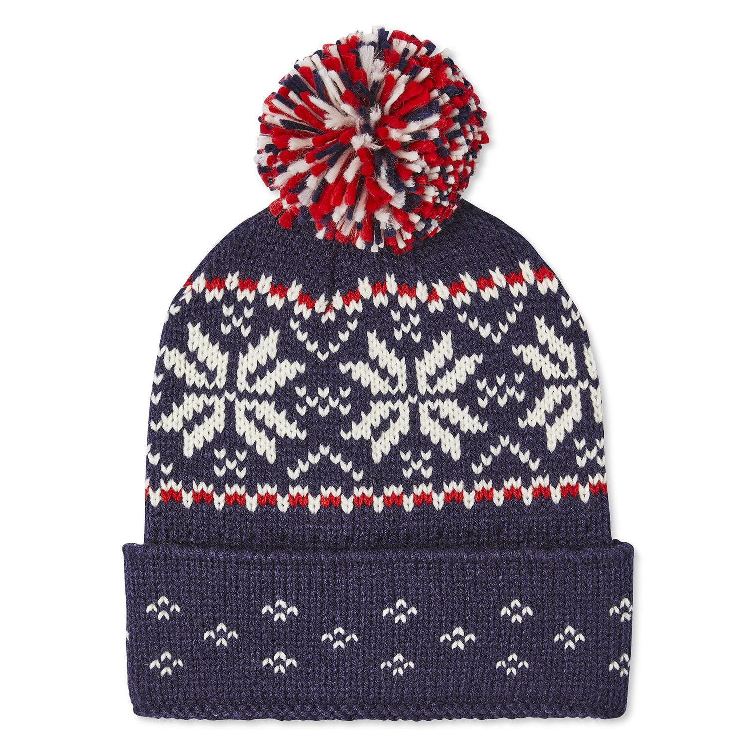Bonnet en jacquard avec pompon George pour hommes