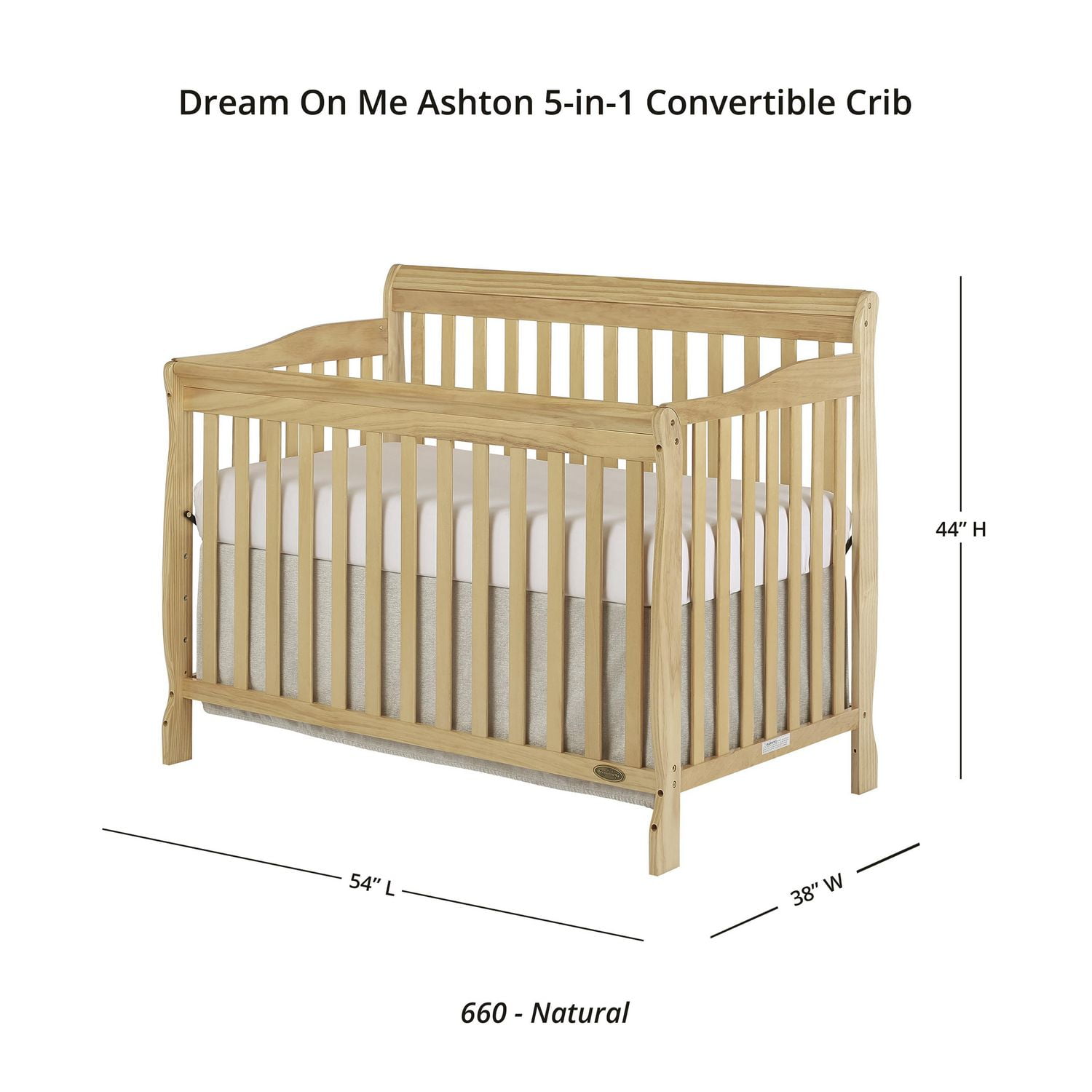 dream on me ashton convertible crib