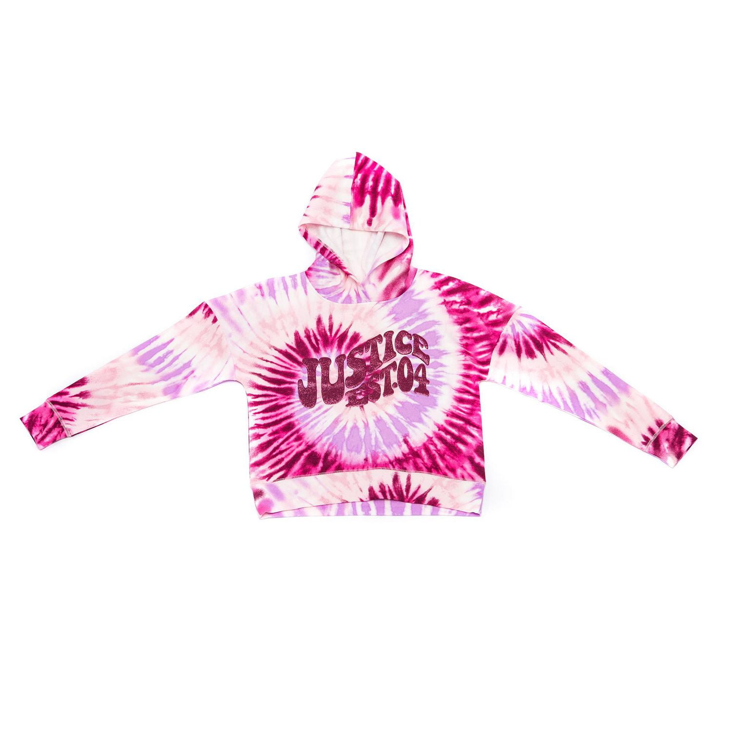 Sweat à capuche à manches longues Justice 04 pour filles