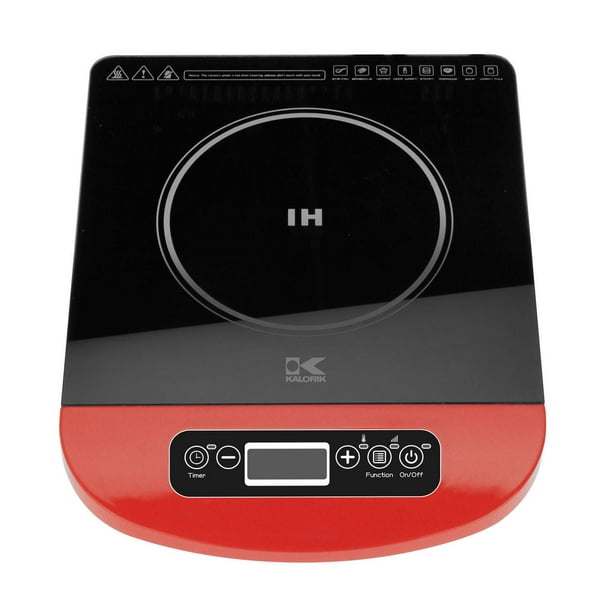 Kalorik Red Induction Cooking Plate Walmart.ca