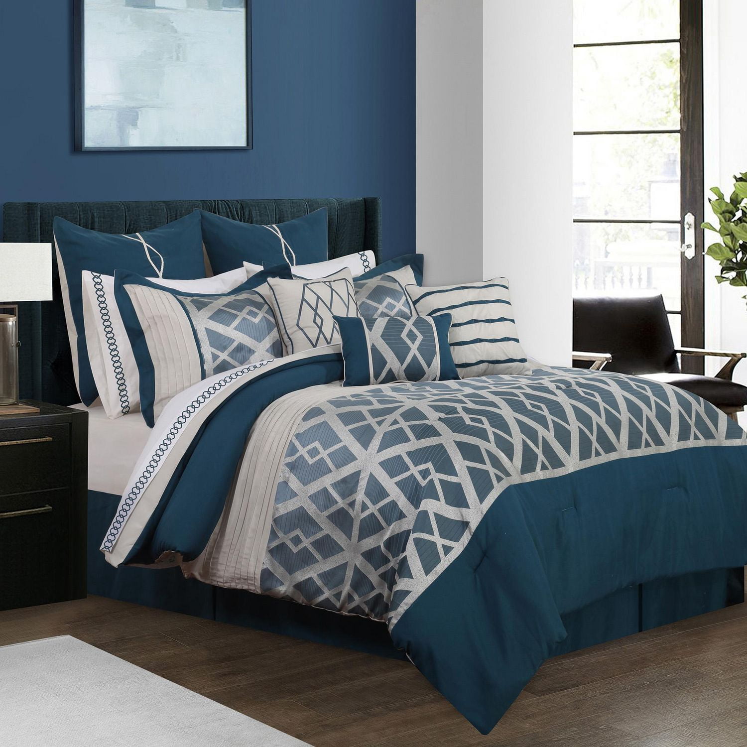 Safdie & Co. Comforter 7PC Set Q Milos | Walmart Canada