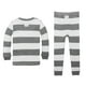 Ens. T-shirt rayé et pantalon rugby de Burt's Bees pour garçons – image 3 sur 3