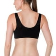 thumbnail image 2 of Elita Modaluxe Modal Women's Crossover Mini Bra, 2 of 2