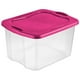 Boîte de rangement EZ Carry de Sterilite en rose – image 1 sur 1