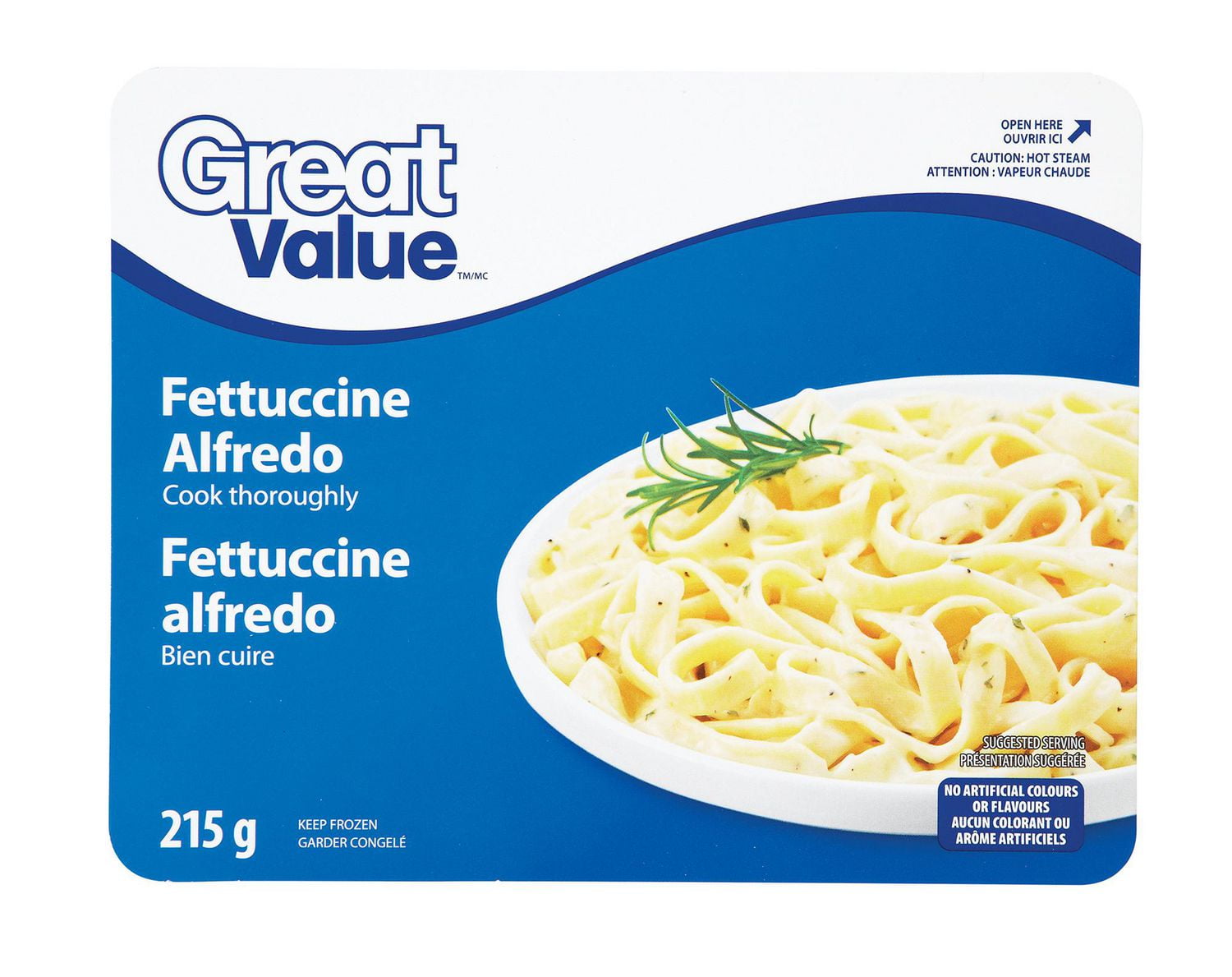 Great Value Fettuccine Alfredo Walmart Canada
