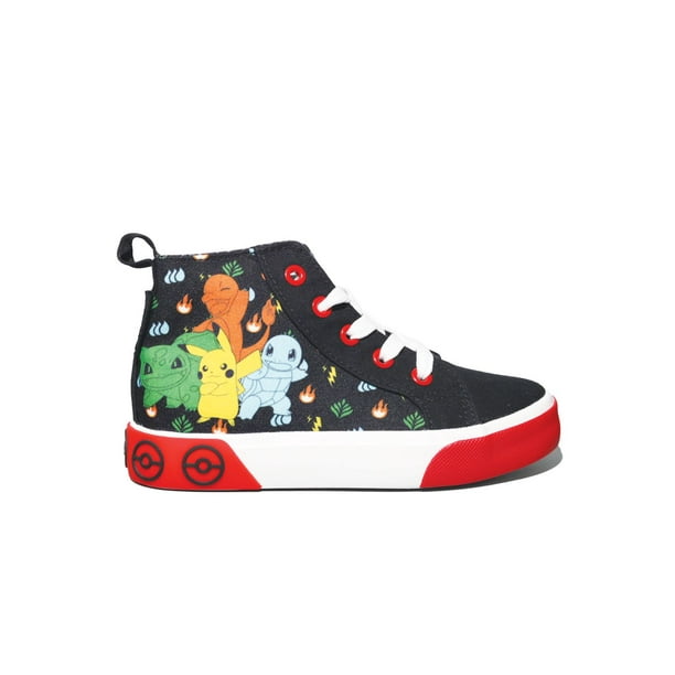 Youth Boy Pokémon LaceUp HighTop Sneakers Walmart.ca