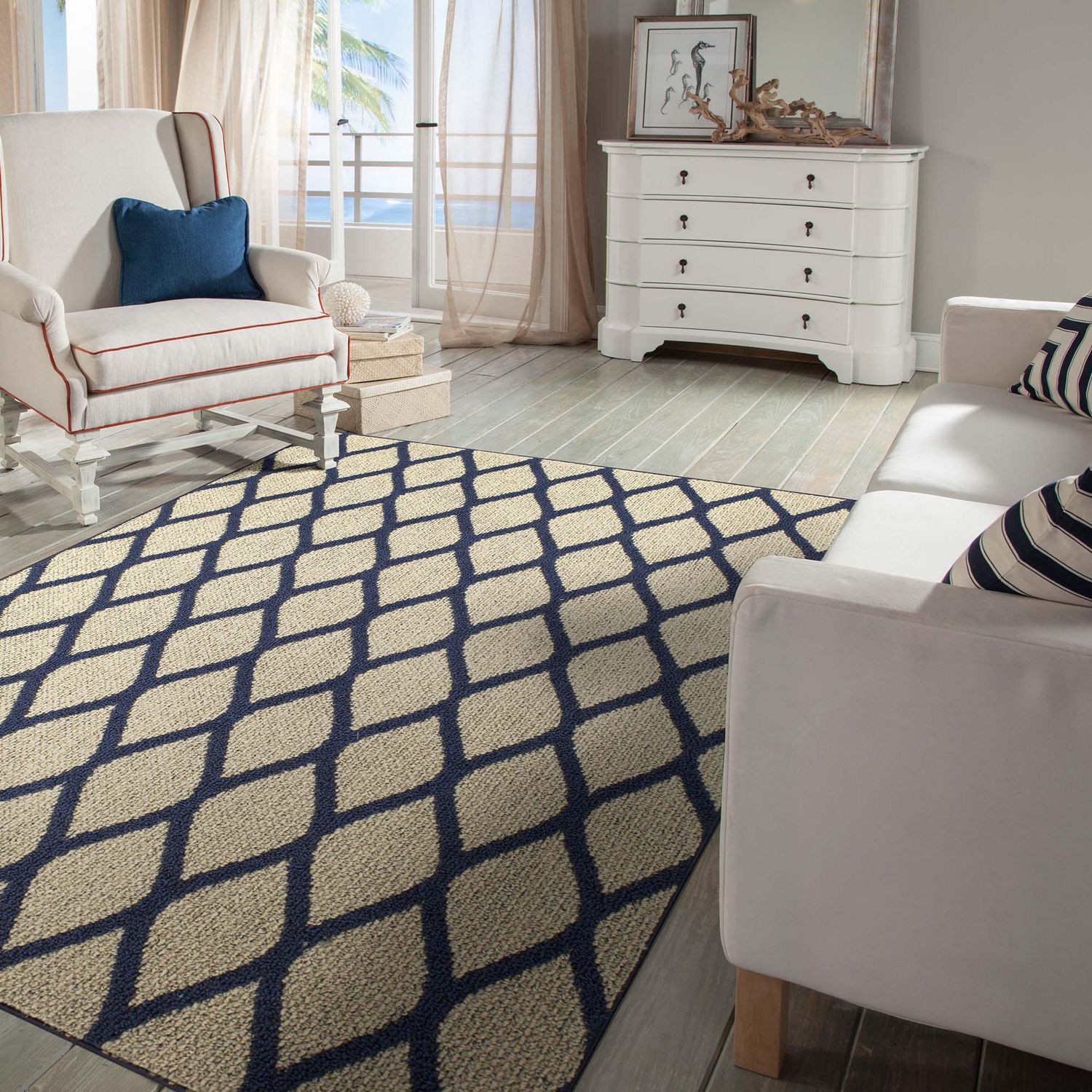 hometrends Mohawk Scotchgard Seign Brown Area Rug Walmart Canada