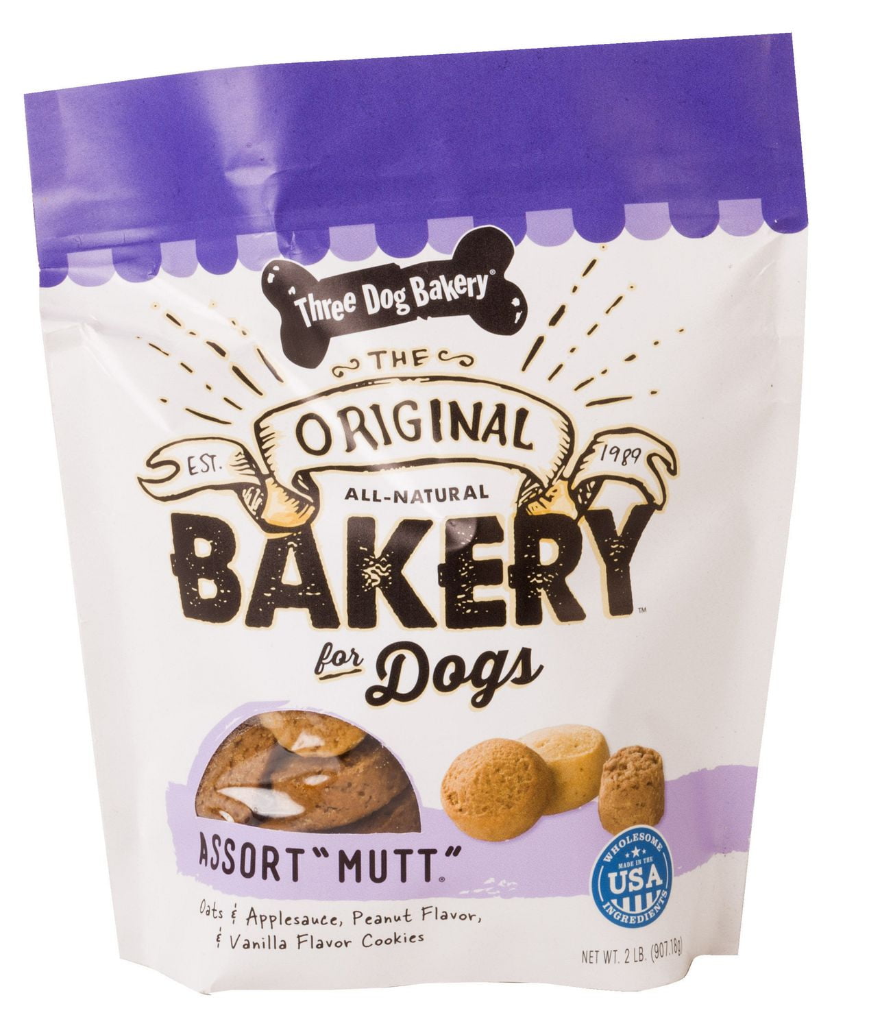 Three dog bakery assort sales mutt