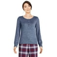 thumbnail image 1 of George Women's Long Sleeve Henley Top, 1 of 6