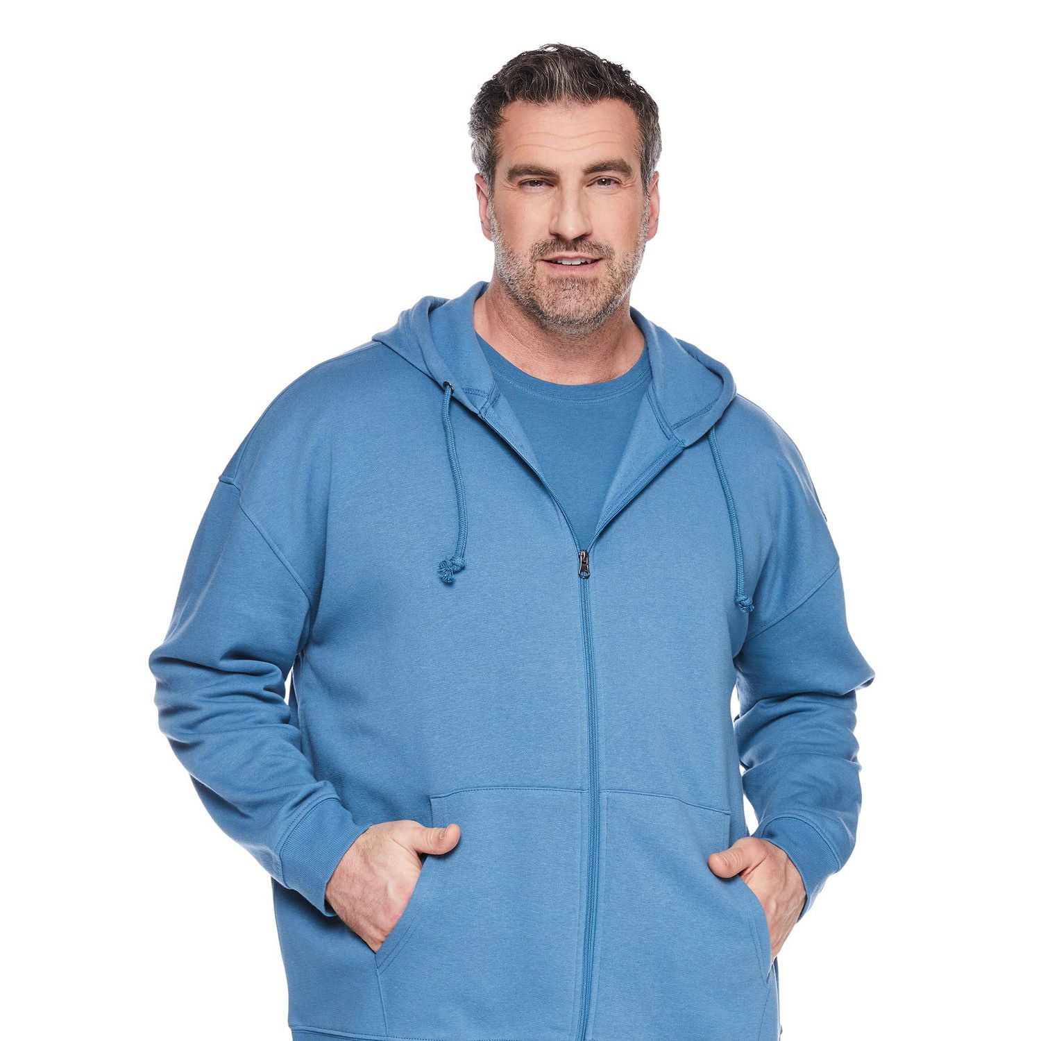 George Big Men's Full-Zip Hoodie