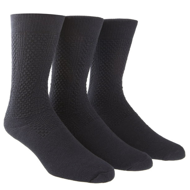 Chaussettes de marin classiques confortables à semelle coussinée Happy Foot de McGregor pour hommes en paq. de 3 paires