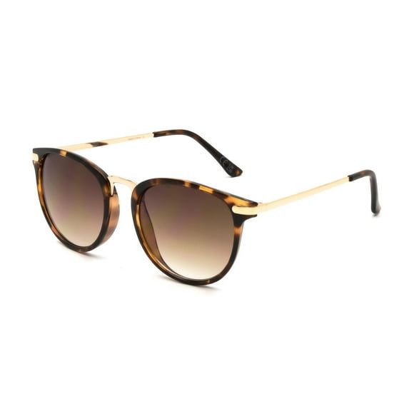 Madden NYC Round Tort Sunglasses