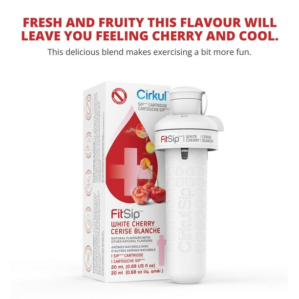 Cirkul - Have you sipped a White Cherry FitSip yet? Fresh